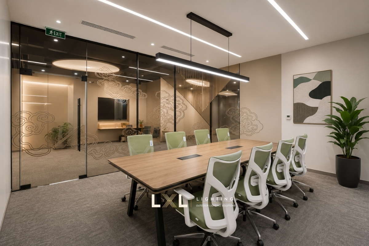 thiết kế chiếu sáng văn phòng