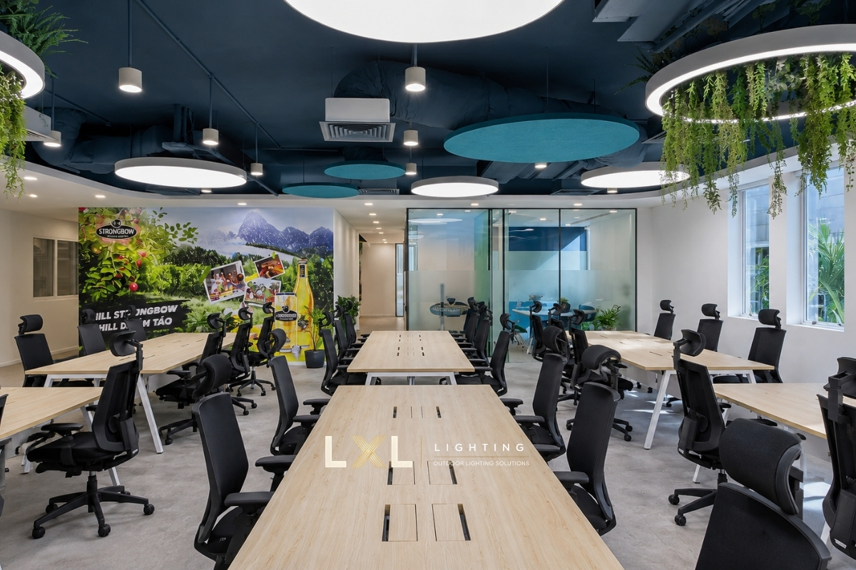 thiết kế chiếu sáng văn phòng 