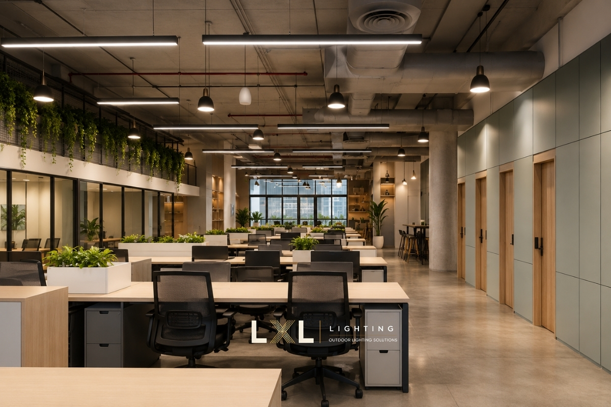thiết kế chiếu sáng văn phòng