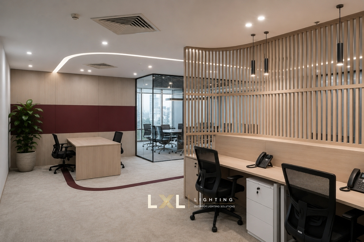 thiết kế chiếu sáng văn phòng 