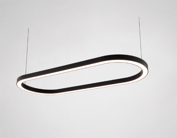 Đèn Oval elip nhôm profile