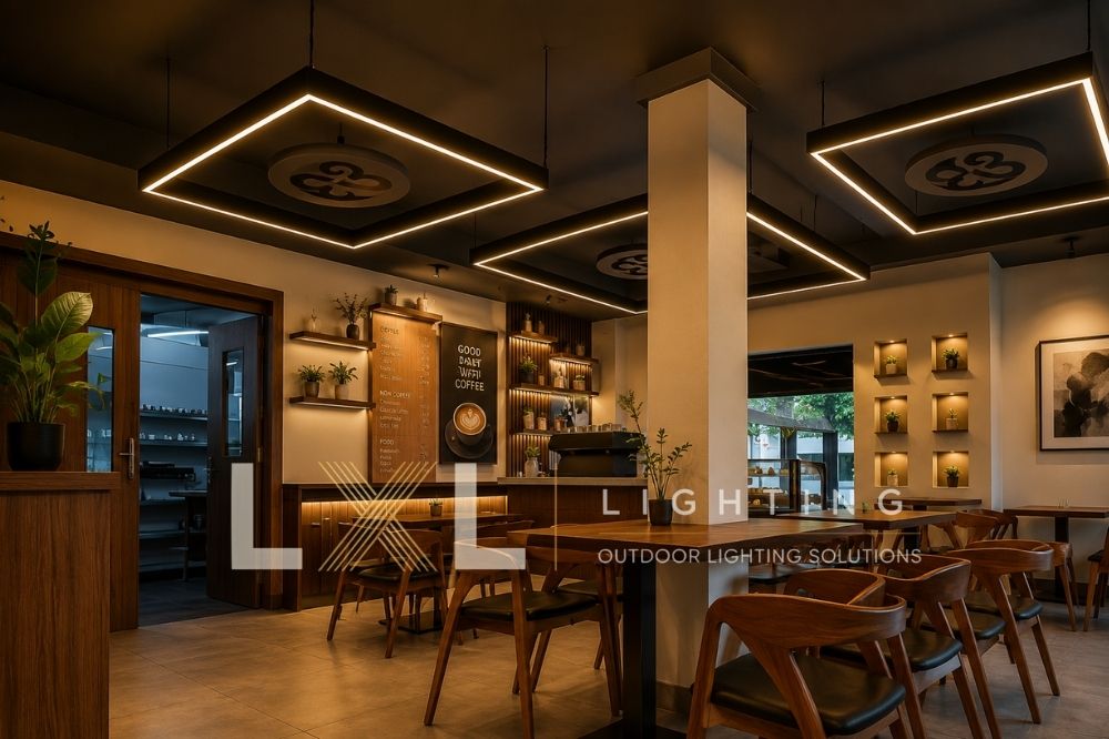 Đèn Thả Chữ Nhật Nhôm Profile