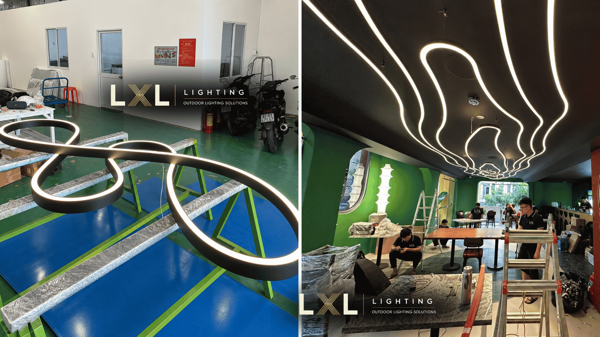 Đèn Nhôm Profile Uốn Cong