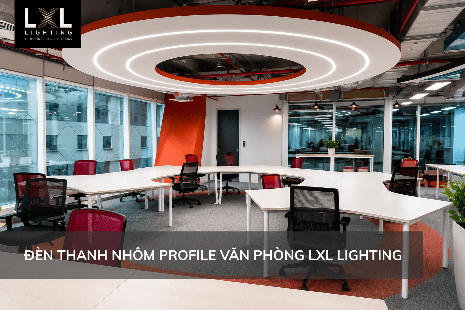 Đèn Nhôm Profile Đa Vòng Đồng Tâm