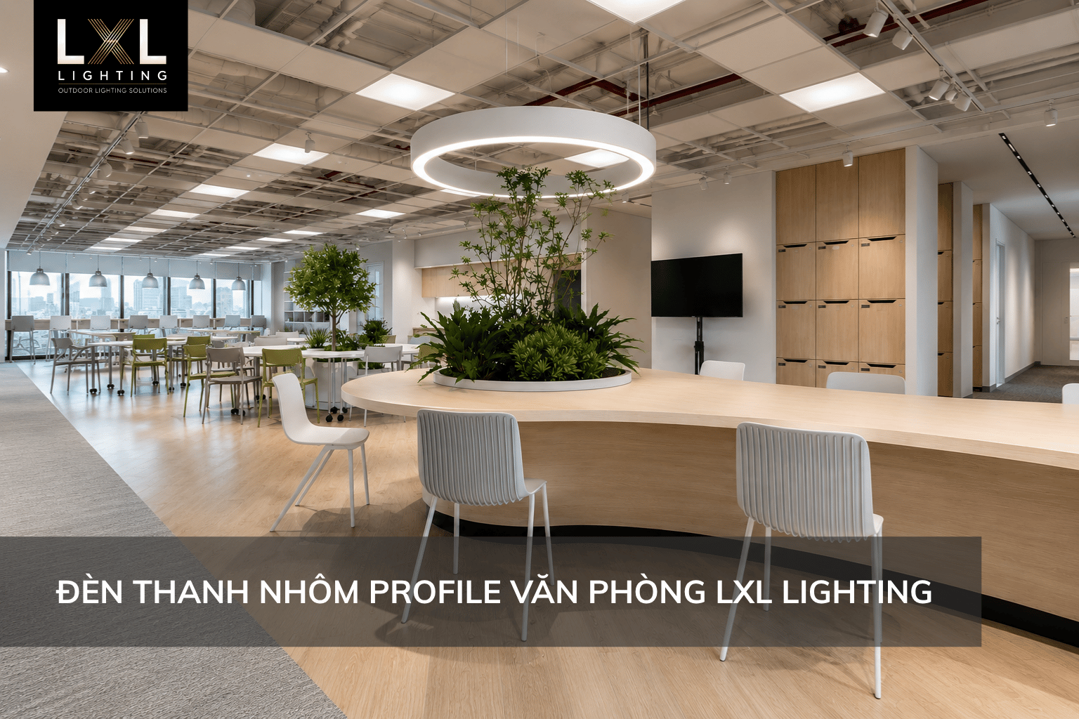 Đèn Nhôm Profile Vòng Tròn