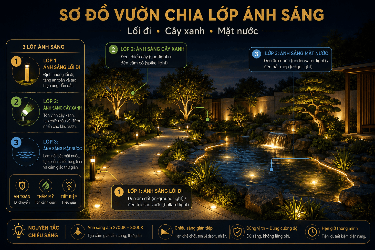 ĐÈN ĐỊNH HÌNH CẢNH QUAN