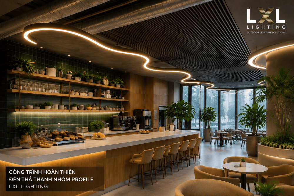 Đèn Nhôm Profile Cho Quầy Bar & Lounge