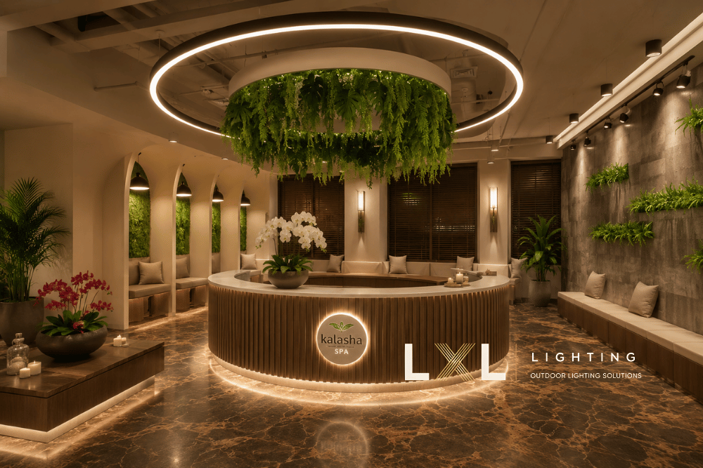 Đèn Uốn Cong Nhôm Profile Cho Spa