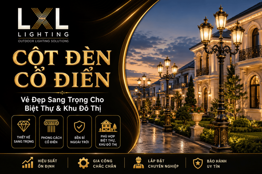Cột Đèn Cổ Điển