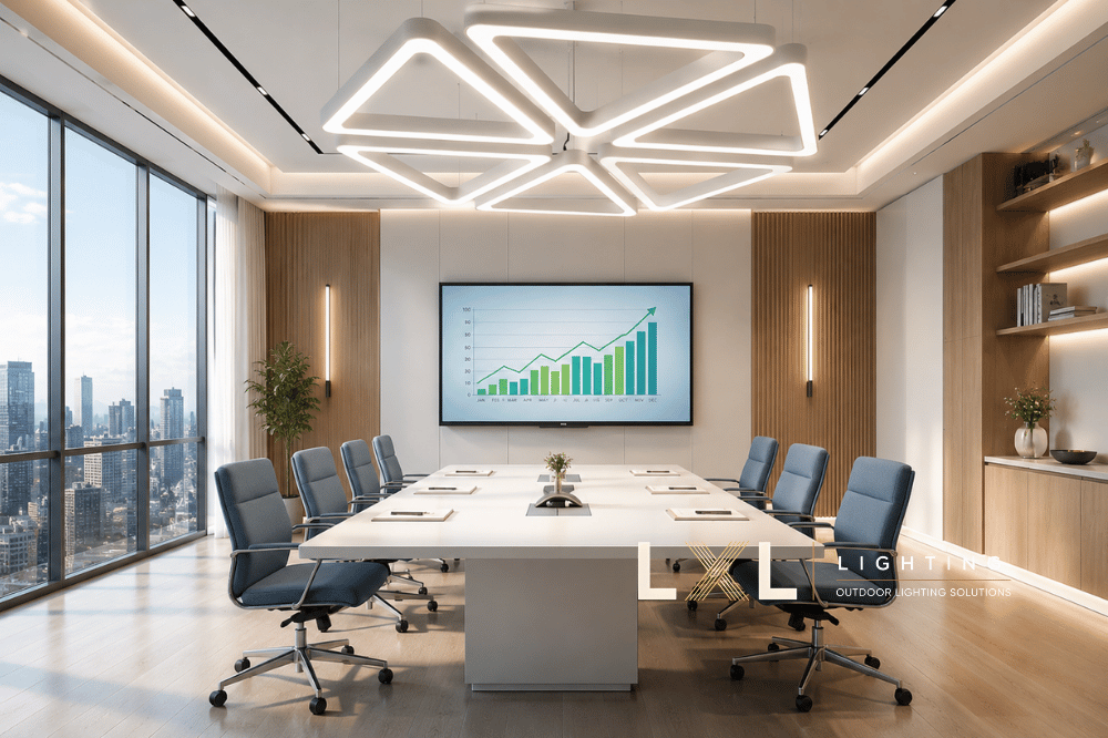 Đèn nhôm profile hình học