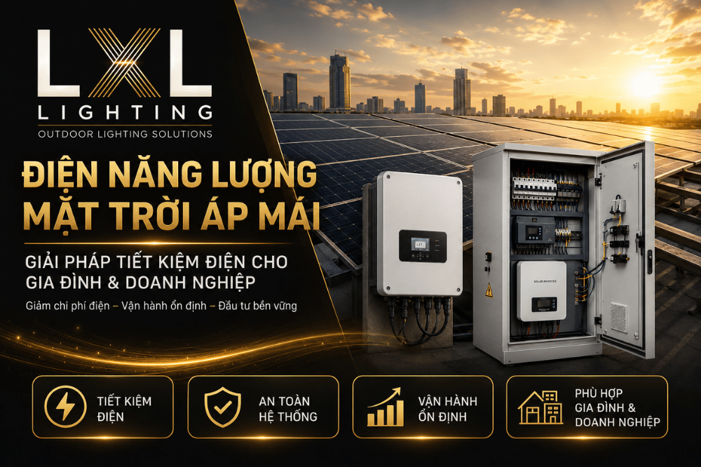 Điện Năng Lượng Mặt Trời Áp Mái