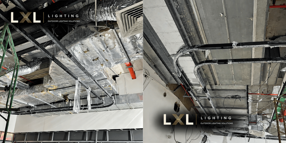 Sản xuất và thi công hoàn thiện đèn nhôm profile