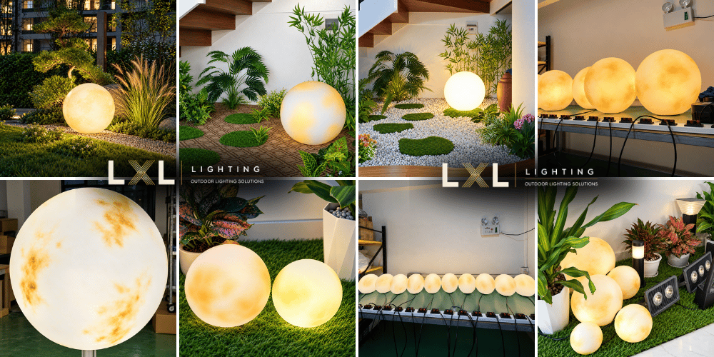đèn cầu năng lượng mặt trời