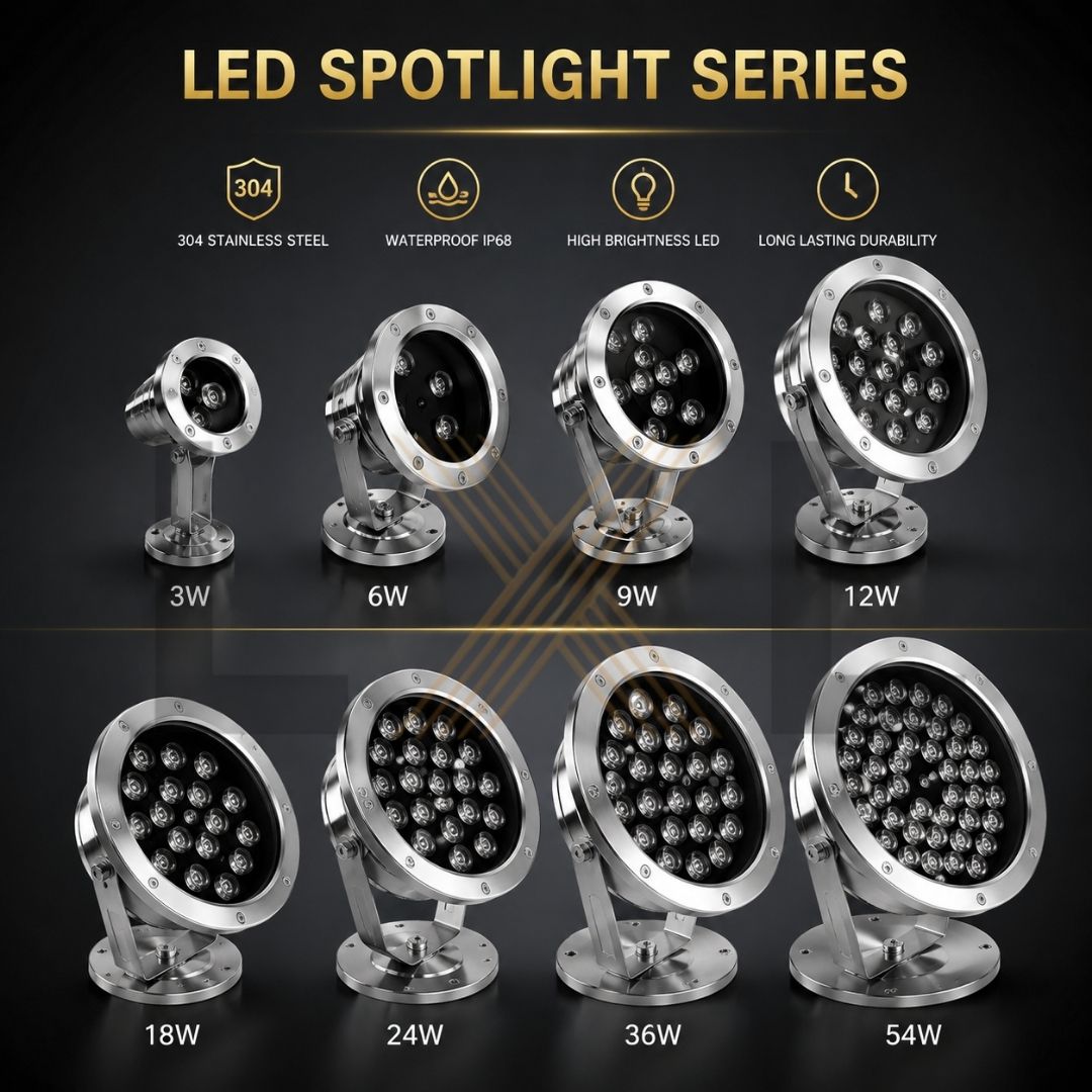 Đèn led âm nước LXL-UG821-6W