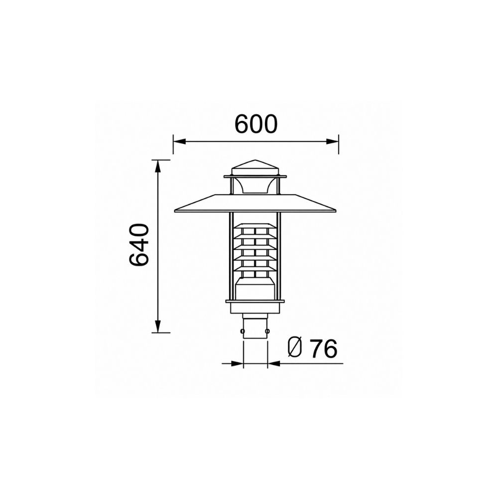 Đèn Cột Cảnh Quan Hải Đăng LXL-SV014