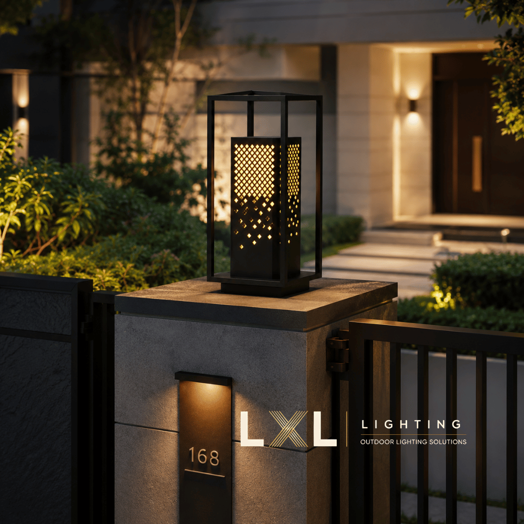 Đèn trụ cổng ngoài trời LL-CNC005 | LXL Lighting