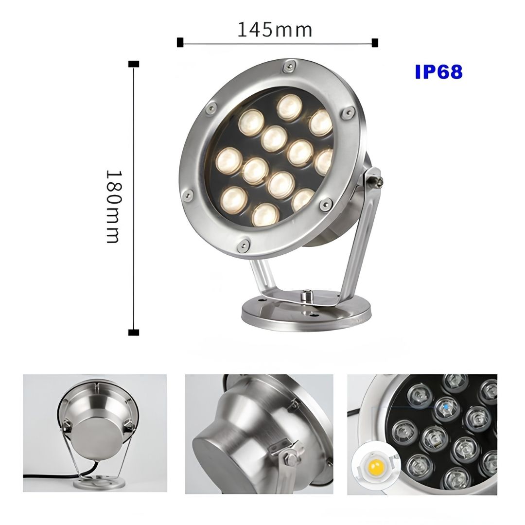 Đèn led âm nước LXL-UG821-12W