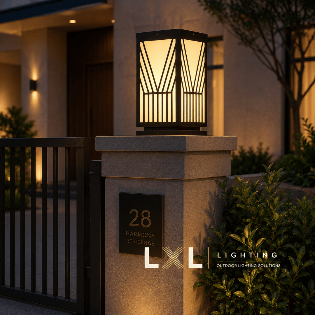 Đèn trụ cổng ngoài trời LL-CNC004 | LXL Lighting