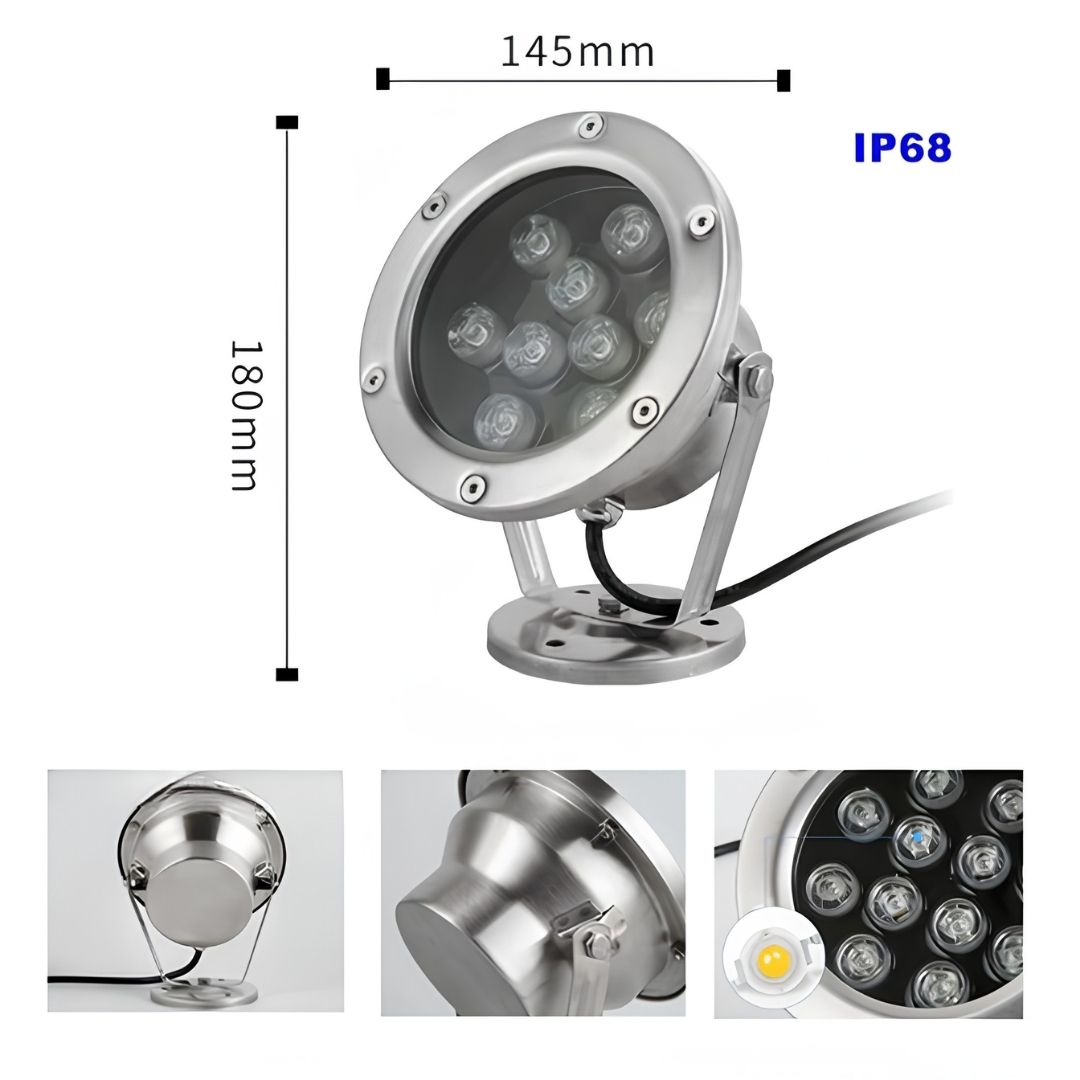 Đèn led âm nước LXL-UG821-9W