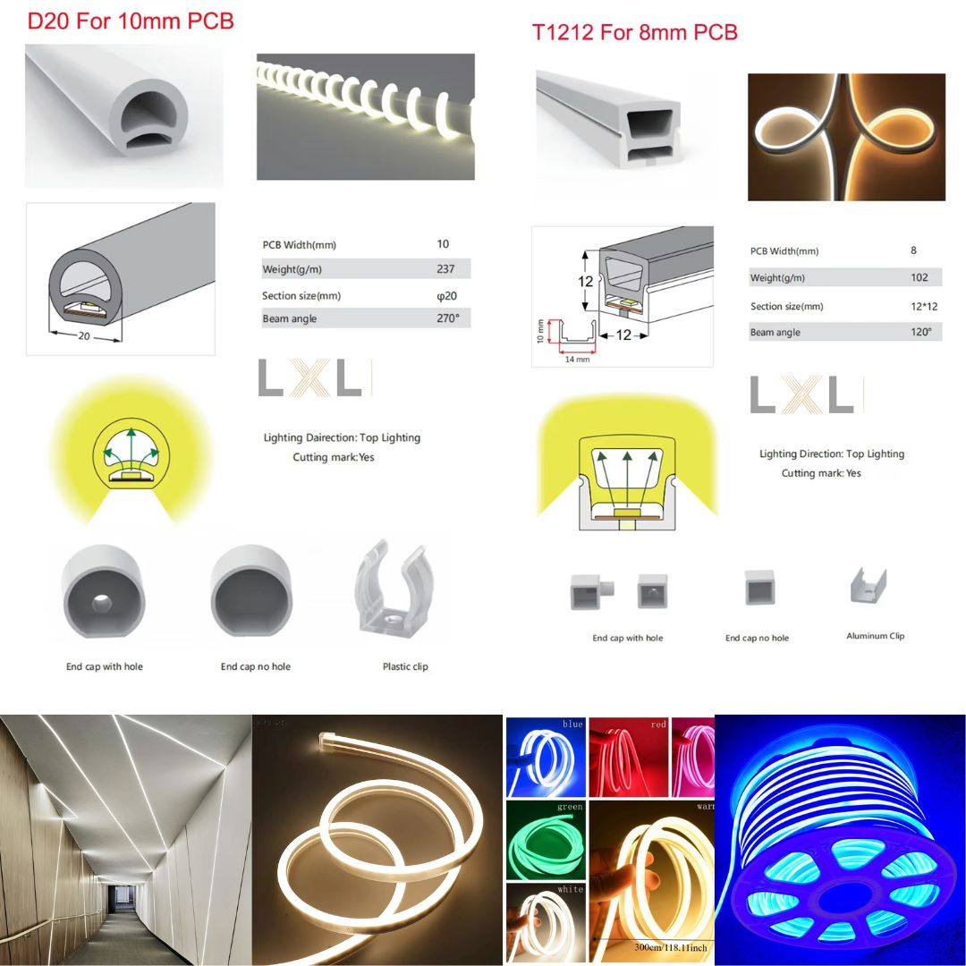 Đèn LED Dây NEON IP67 24V chống nước