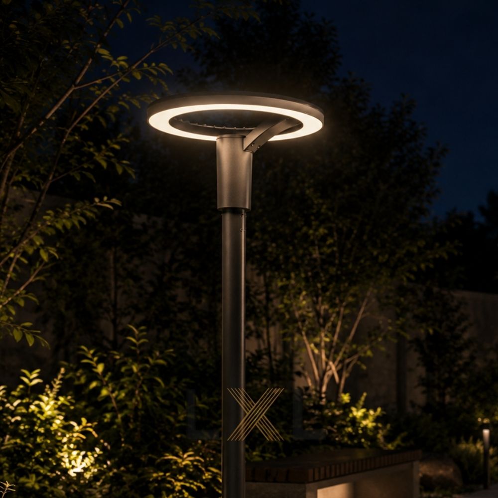 Đèn Cột Cảnh Quan Ring LED Kín LXL-SV003