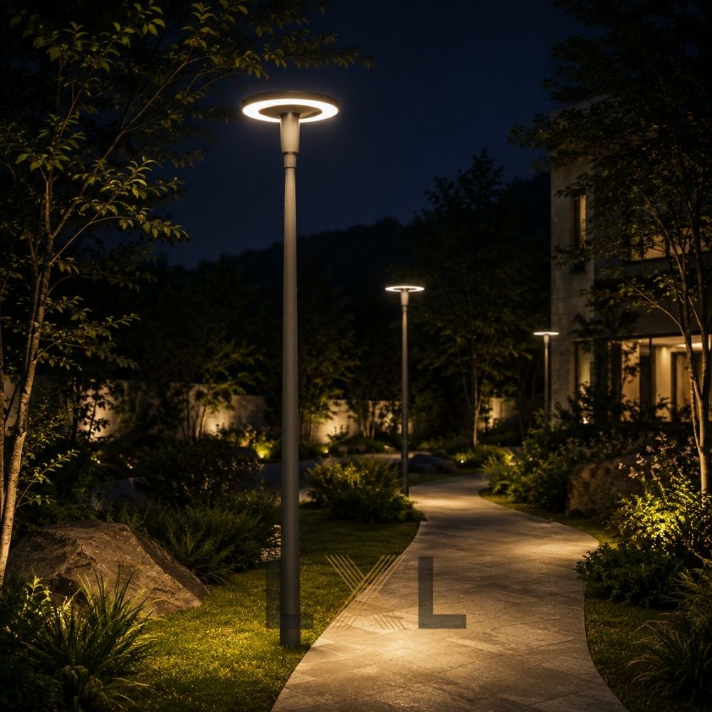 Đèn Cột Cảnh Quan Ring LED Kín LXL-SV003