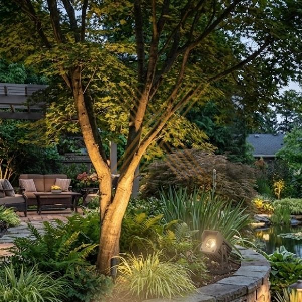 Đèn LED Garden Spot Light ( Đèn chiếu cây, đèn chiếu cột)