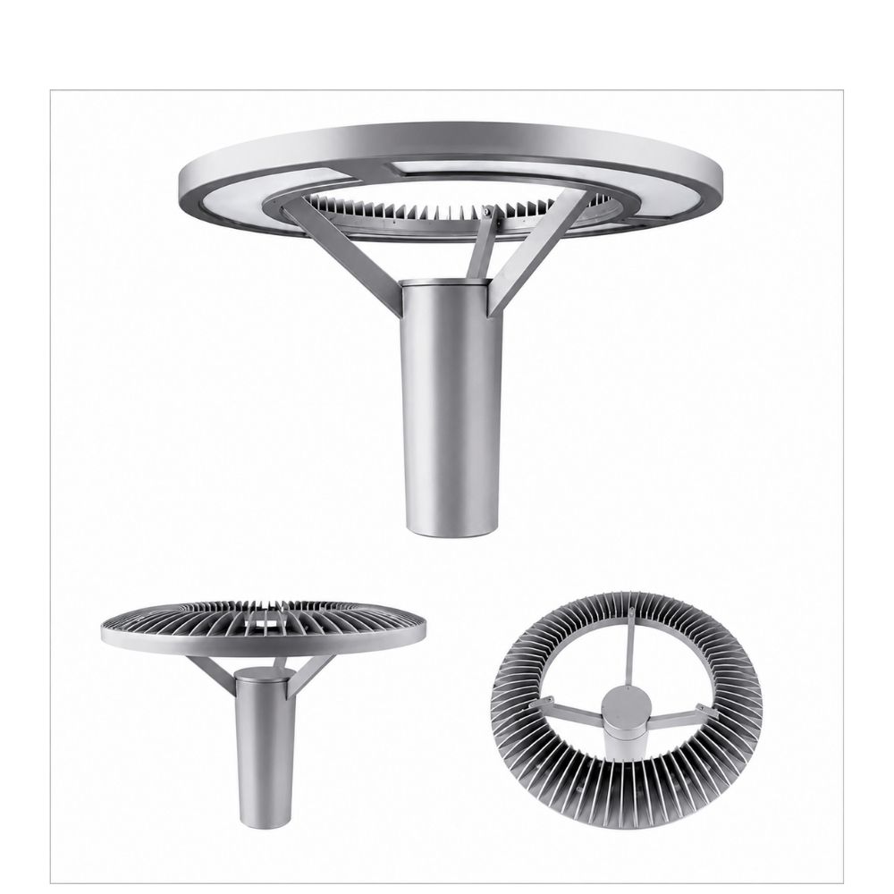 Đèn Cột Cảnh Quan Vòng Tròn Halo LXL-SV002