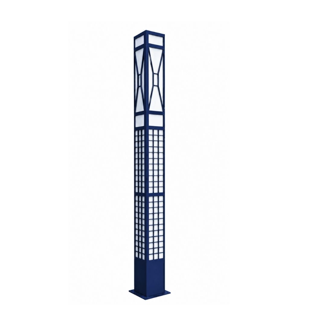 Đèn Cột Cảnh Quan LXL — CNC 2 Tầng Hoa Văn — Điêu Khắc CNC  LXL17