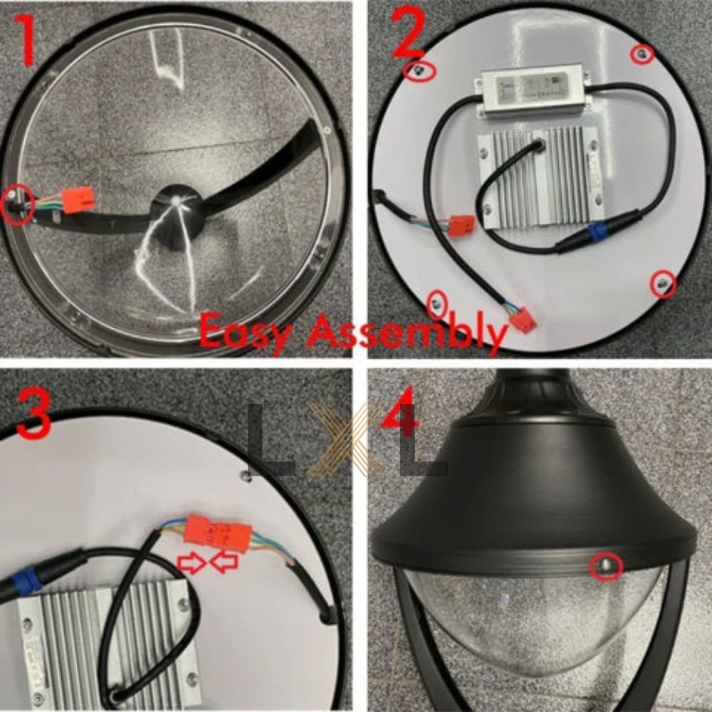 Đèn Cột sân vườn LXL-SV009