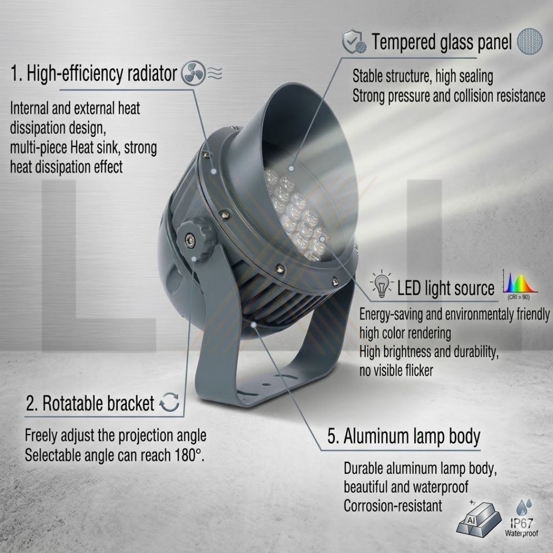 Đèn LED GARDEN SPOT LIGHT LXL-GD05