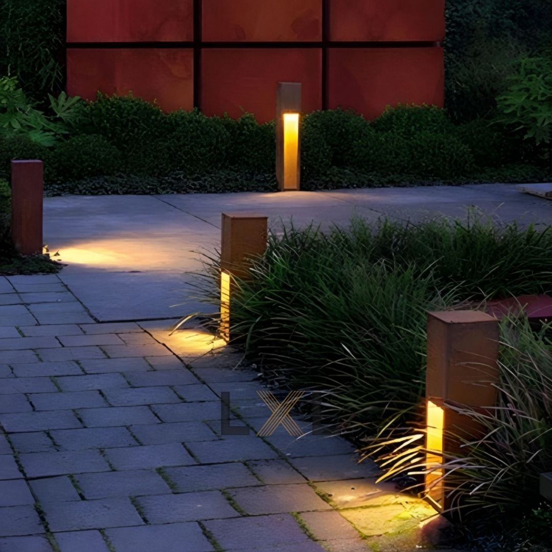 Đèn Bollard Hộp Vuông LL08