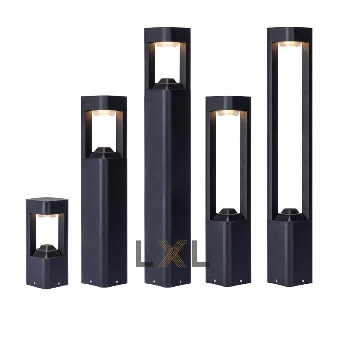 Đèn Bollard Vuông Góc