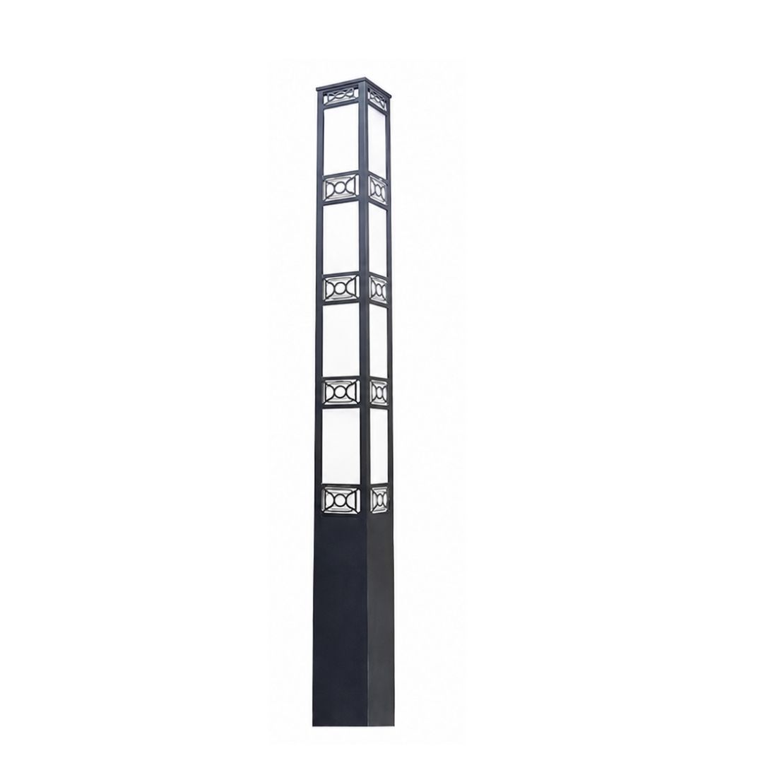 Đèn Cột Cảnh Quan LXL Double Circle — CNC LXL27