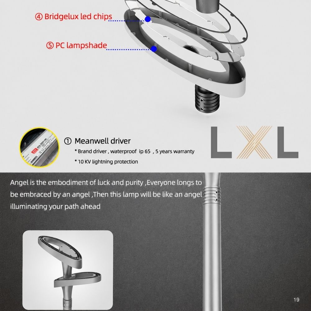 Đèn Cột Cảnh Quan LXL-SV005