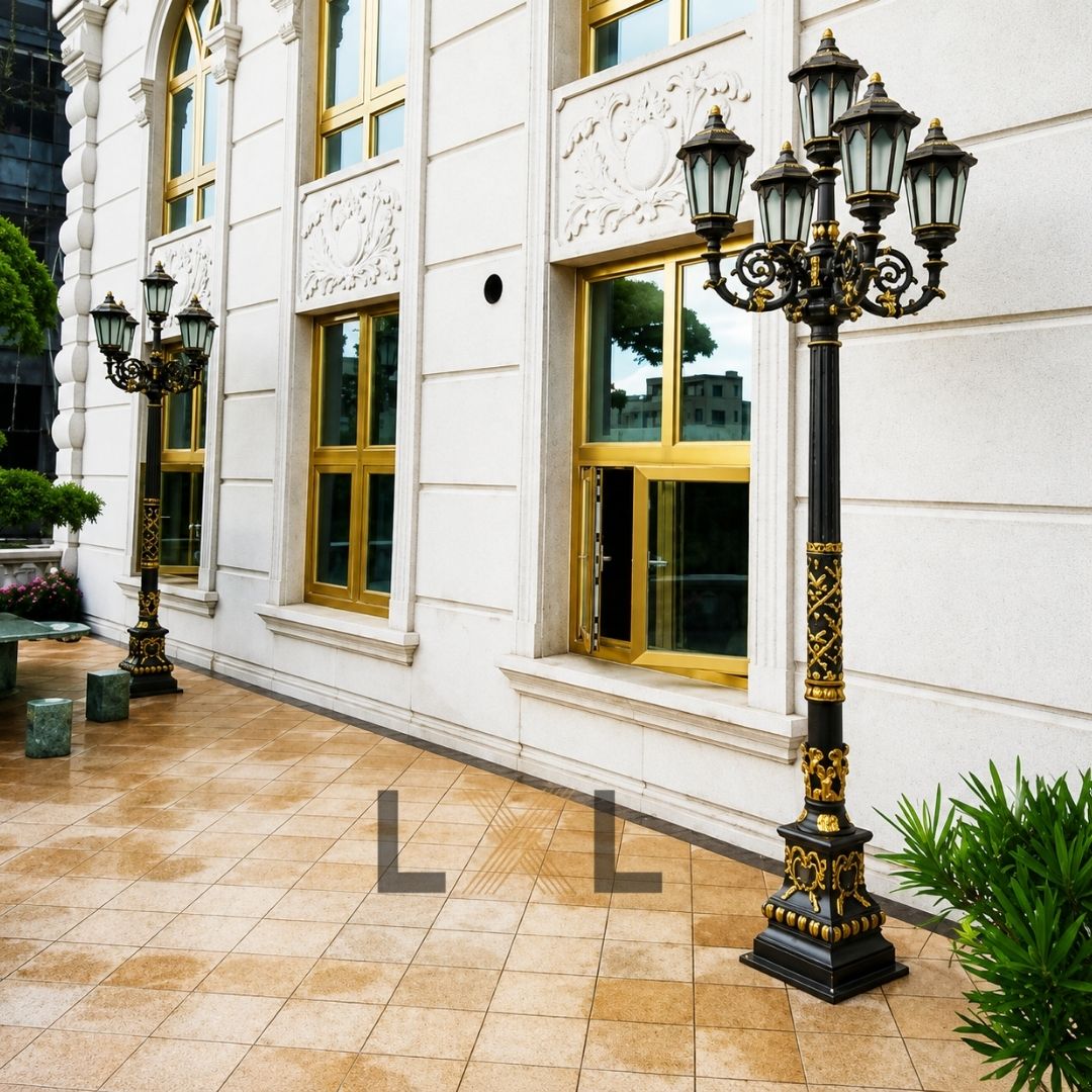 Cột Đèn Cảnh Quan 5 Đầu LXL Versailles