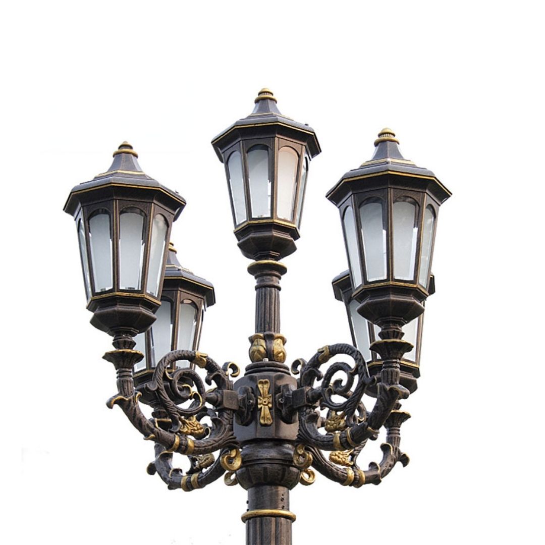 Cột Đèn Cảnh Quan 5 Đầu LXL Versailles