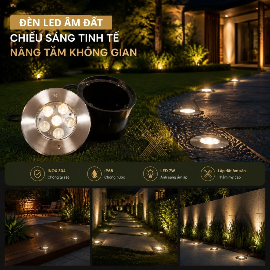 Đèn Âm Nước LXL 94761 -6W