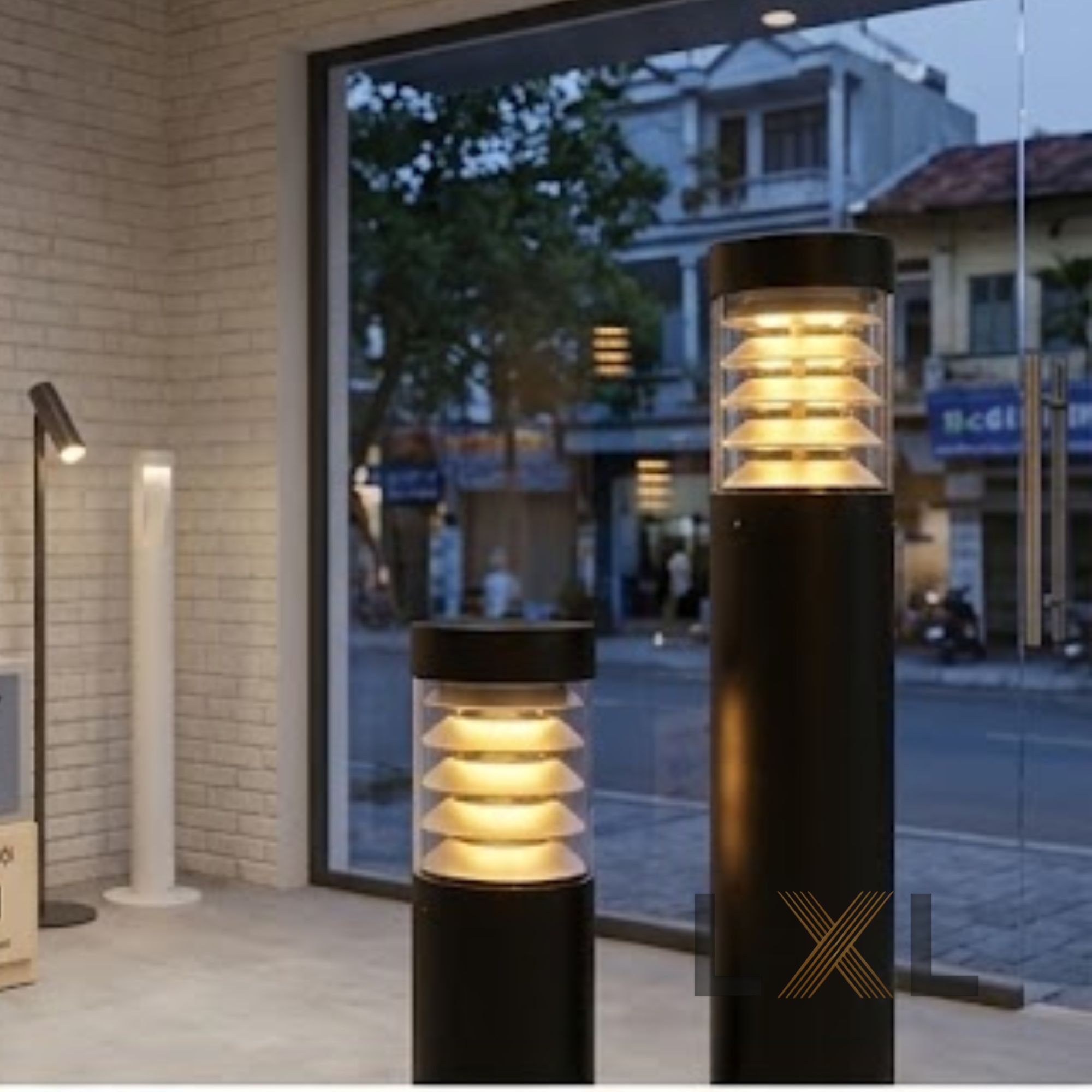 Đèn Bollard Trụ Tròn Louver  LL05