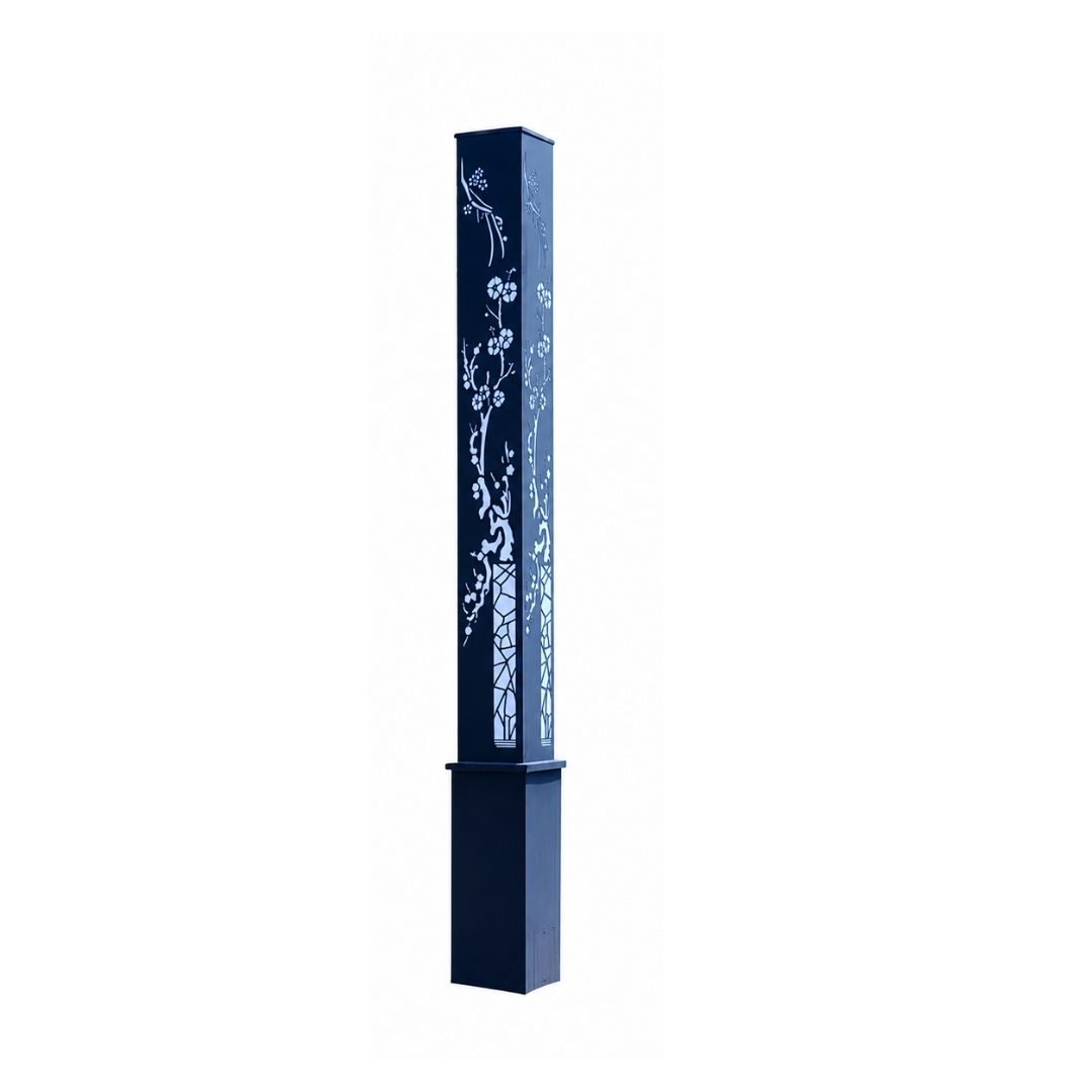 Đèn Cột Cảnh Quan LXL CNC Hoa Mai LXL 30