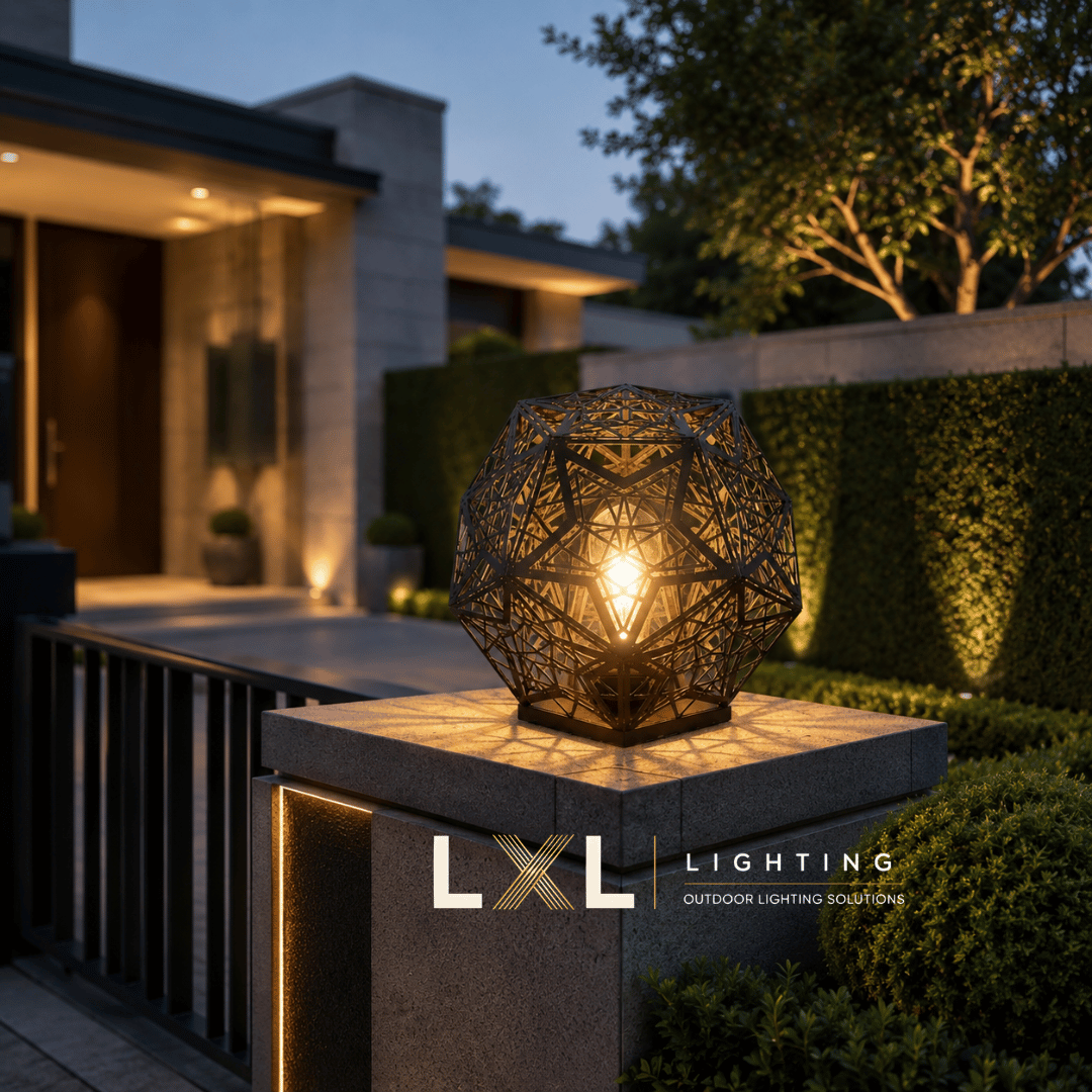 Đèn trụ cổng ngoài trời LL-CNC002 | LXL Lighting