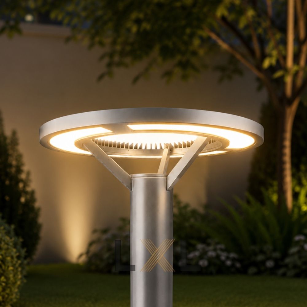 Đèn Cột Cảnh Quan Vòng Tròn Halo LXL-SV002
