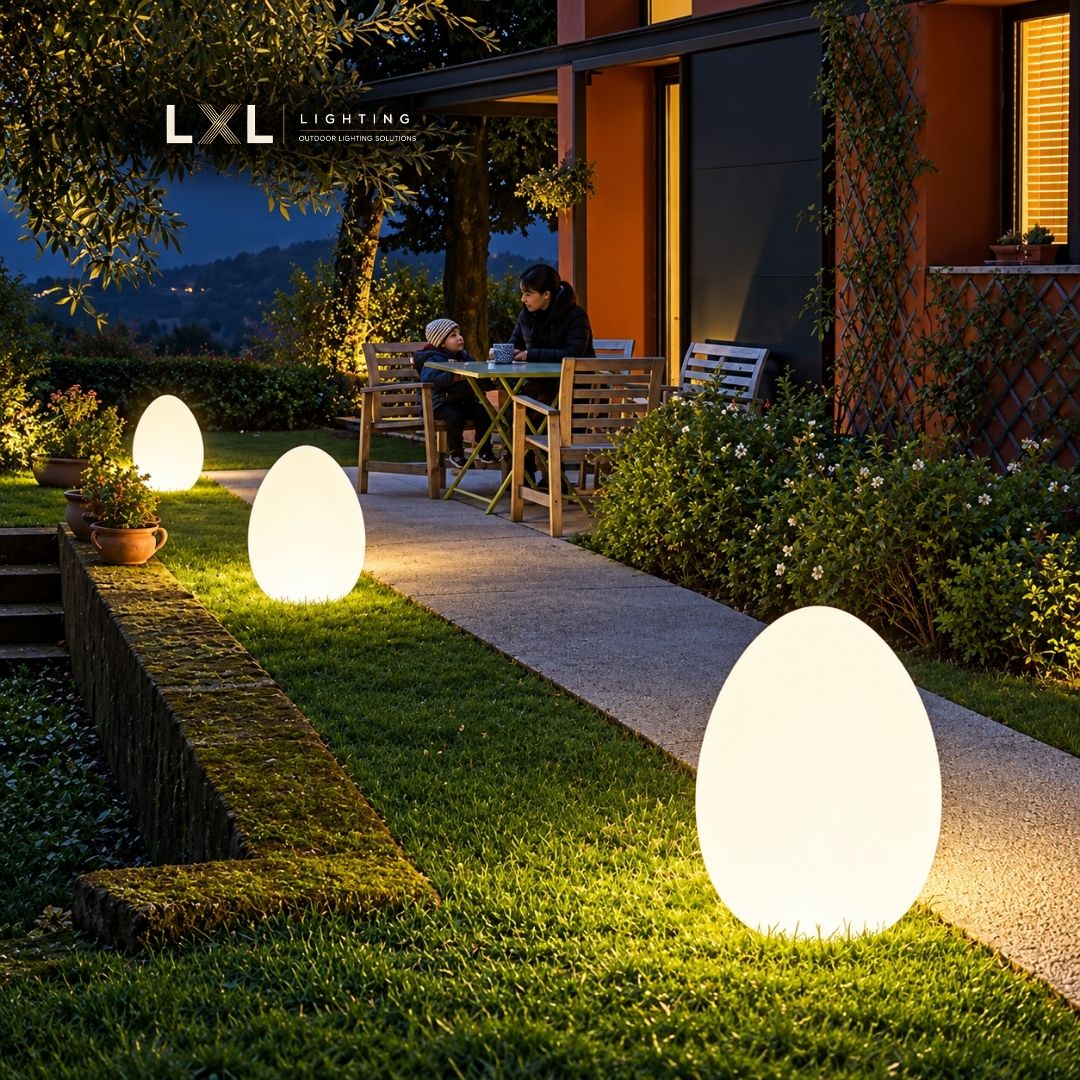 Đèn Quả Trứng Trang Trí Cảnh Quan LL-DC03