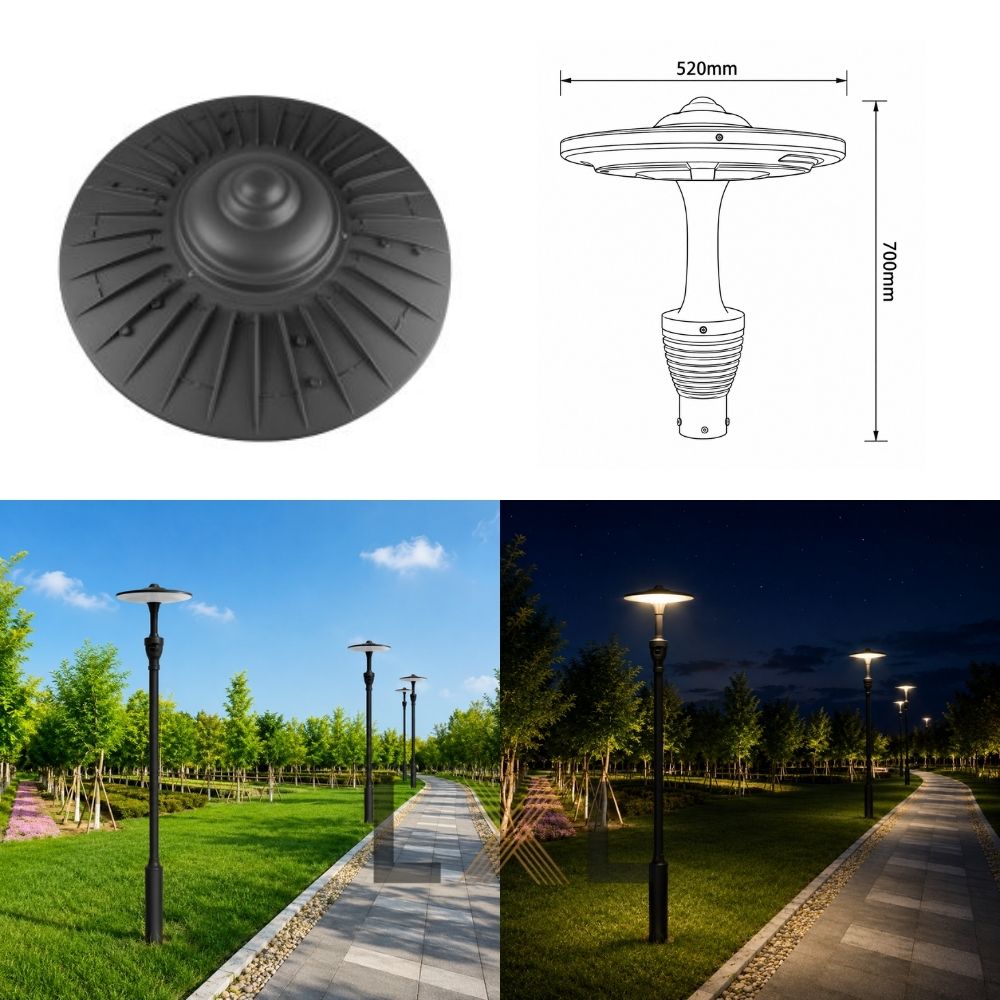 Đèn Cột Cảnh Quan Đĩa Bay LXL-SV013