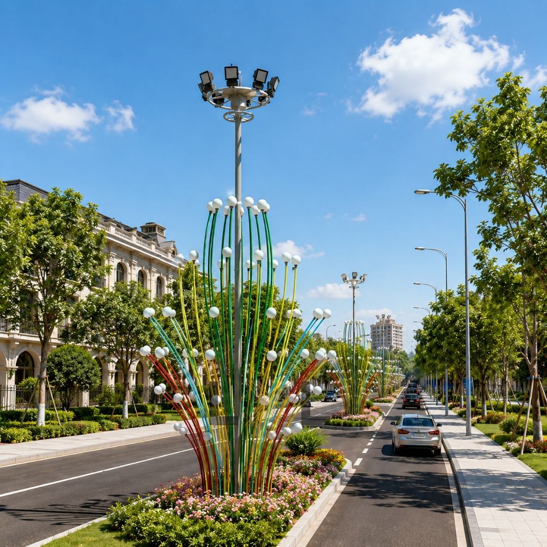 Đèn Trang Trí Cảnh Quan LXL Fountain Bloom