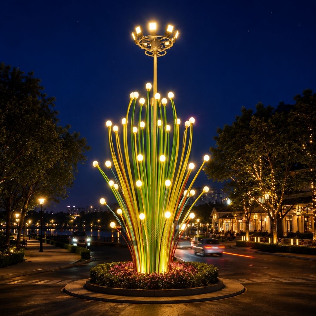 Đèn Trang Trí Cảnh Quan LXL Fountain Bloom