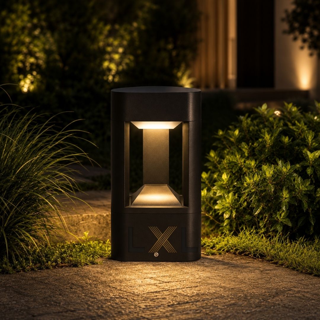 Thông số kỹ thuật đèn Bollard LL06A – Đèn Bollard Thân Tam Giác Bo Cong LL06A