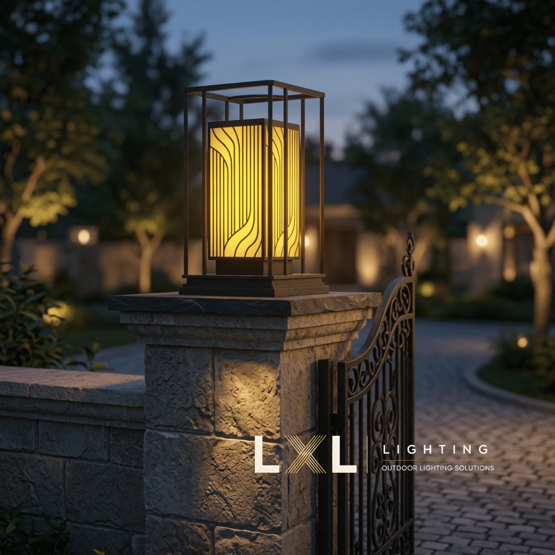 Đèn trụ cổng ngoài trời LL-CNC008 | LXL Lighting