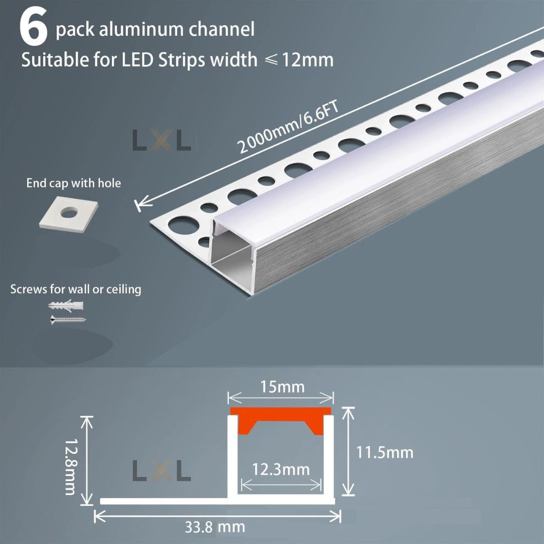 Đèn led thanh nhôm Ziczac ( giấu viền )