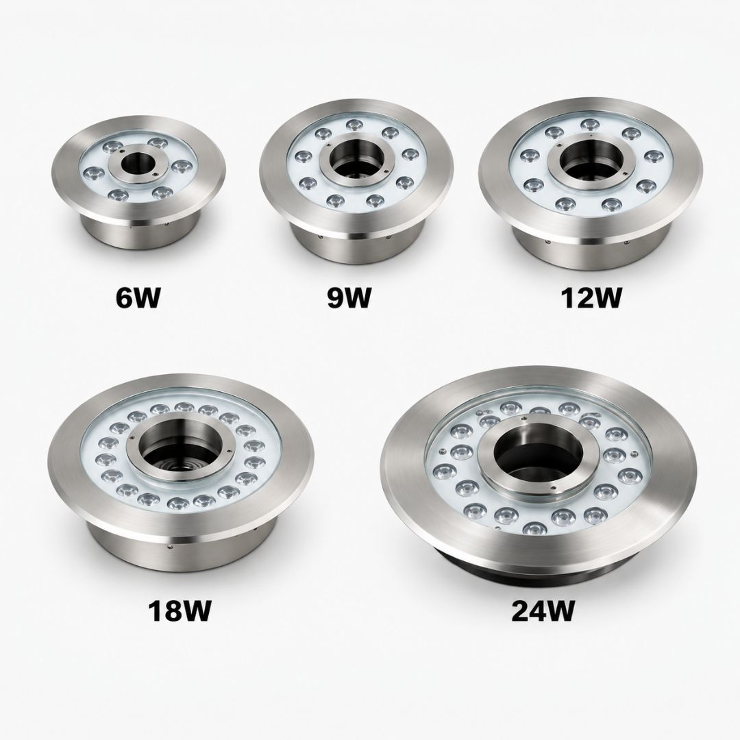 Đèn Âm Nước Bánh Xe LXL-UW05-9W